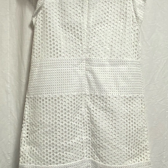 Michael Kors White Eyelet Mini Dress - Picture 3 of 13